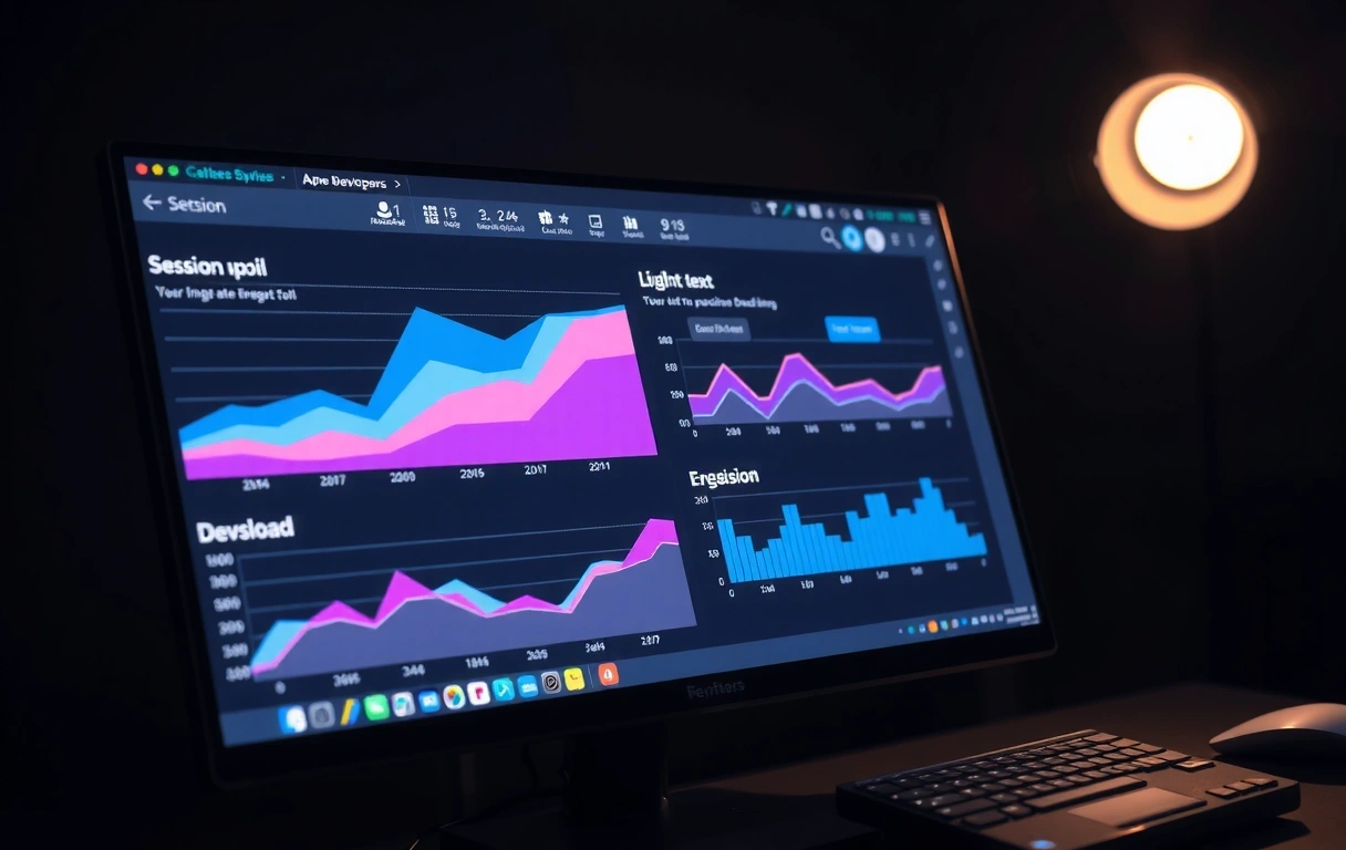 Data analysis dashboard visualization